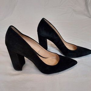 Nine West black suede size 8.5
